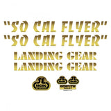 SE BIKES SOCAL FLYER DECAL SET DECALS 912920