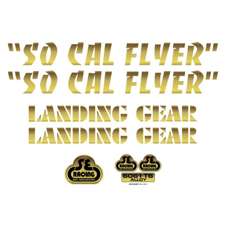 SE BIKES SOCAL FLYER DECAL SET DECALS 912920