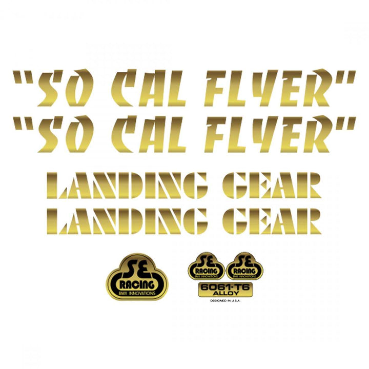 SE BIKES SOCAL FLYER DECAL SET DECALS 912920