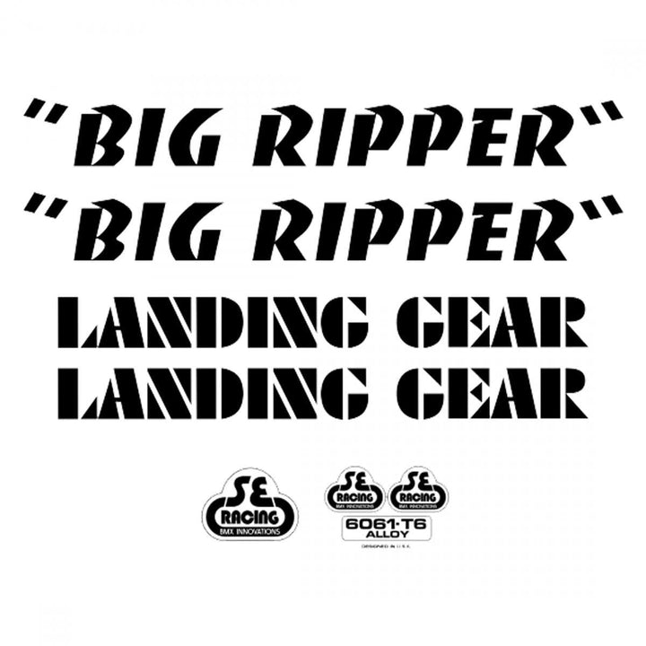 SE BIKES BIG RIPPER DECAL SET DECALS 912924