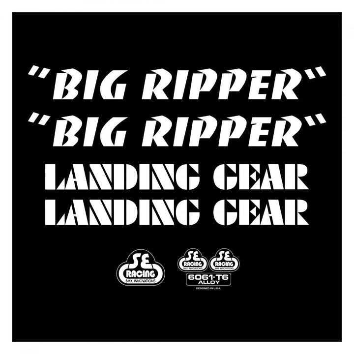 SE BIKES BIG RIPPER DECAL SET DECALS 912924