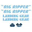 SE BIKES BIG RIPPER DECAL SET DECALS 912924