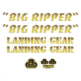 SE BIKES BIG RIPPER DECAL SET DECALS 912924