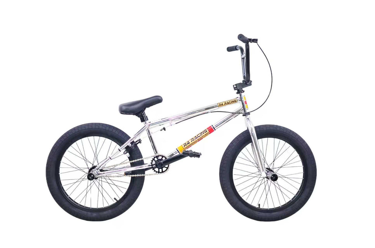 2026 R4 20 Inch BMX Bicycle Stunt Freestyle Sealed Hubs with pegs, Black 20” BMX Bikes sku-45712756113579