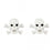 TRIK TOPZ SKULL/BONE VALVE STEM CAP VALVE CAP 98507