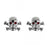TRIK TOPZ SKULL/BONE VALVE STEM CAP VALVE CAP 98507