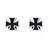 TRIK TOPZ IRON-CROSS VALVE STEM CAP VALVE CAP 94668