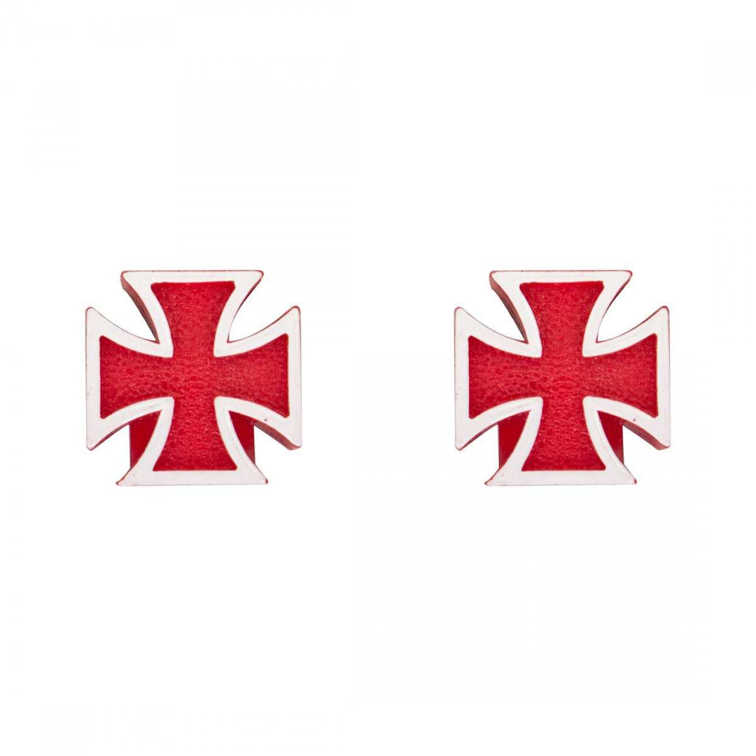 TRIK TOPZ IRON-CROSS VALVE STEM CAP VALVE CAP 94668