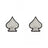 TRIK TOPZ SPADES VALVE STEM CAP VALVE CAP 95538