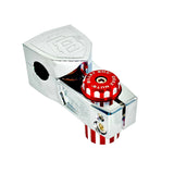 BILLET BMX DEEZ NUTS 12 POINT STEM CAP STEM CAP BIL-STEMCAP-DZNUT-RED