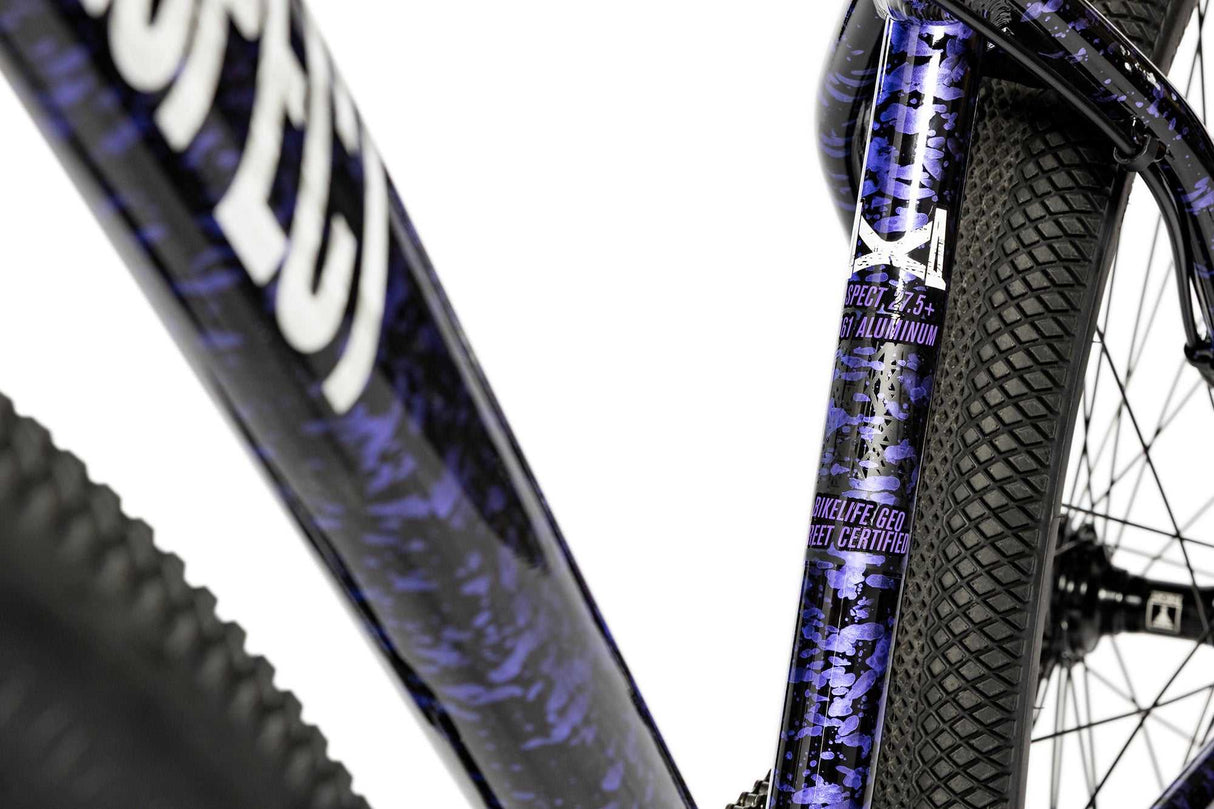 RIXIN ASPECT COMPLETE BMX BIKE 27.5" PURPLE RAIN BICYCLE BIKRI201027BLA