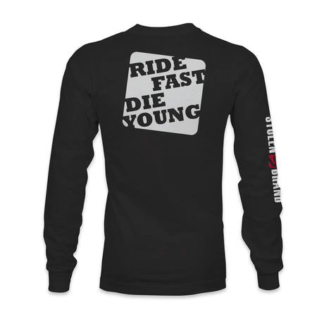FAST-TIMES COLLECTION RIDE FAST DIE YOUNG LONG SLEEVE TEE Shirts & Tops S3978