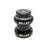 A black Billet BMX threadless headset, model 1-1/8, shown on a clean white background. The headset features white printed branding and text on its anodized metal components.
