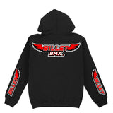 BILLET BMX HOODIE FLYING WING LOGO BIL-HOODIE-2-BLK-S