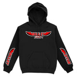 BILLET BMX HOODIE FLYING WING LOGO BIL-HOODIE-2-BLK-S