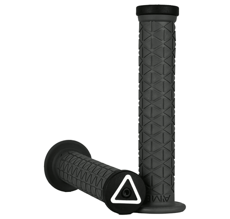 AME SUPER TRI WITH FLANGE Grips AGSTWFB-W