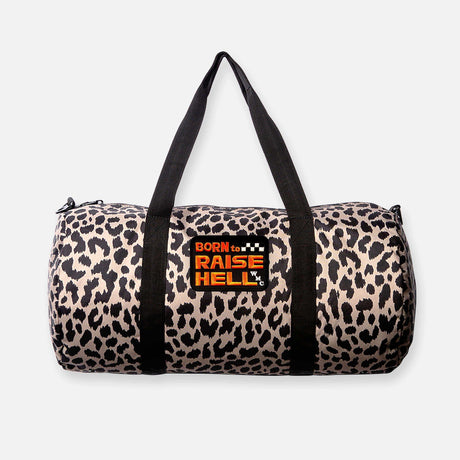 BORN TO RAISE HELL CHEETAH DUFFEL BAGS Duffel Bags WBO12080S