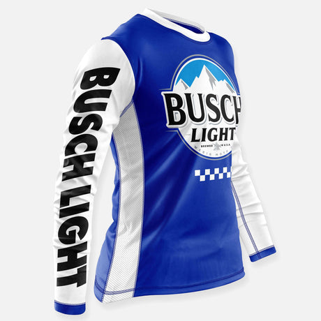 BUSCH LIGHT RACE TEAM JERSEY ROYAL BLUE T-Shirts WBU8751S