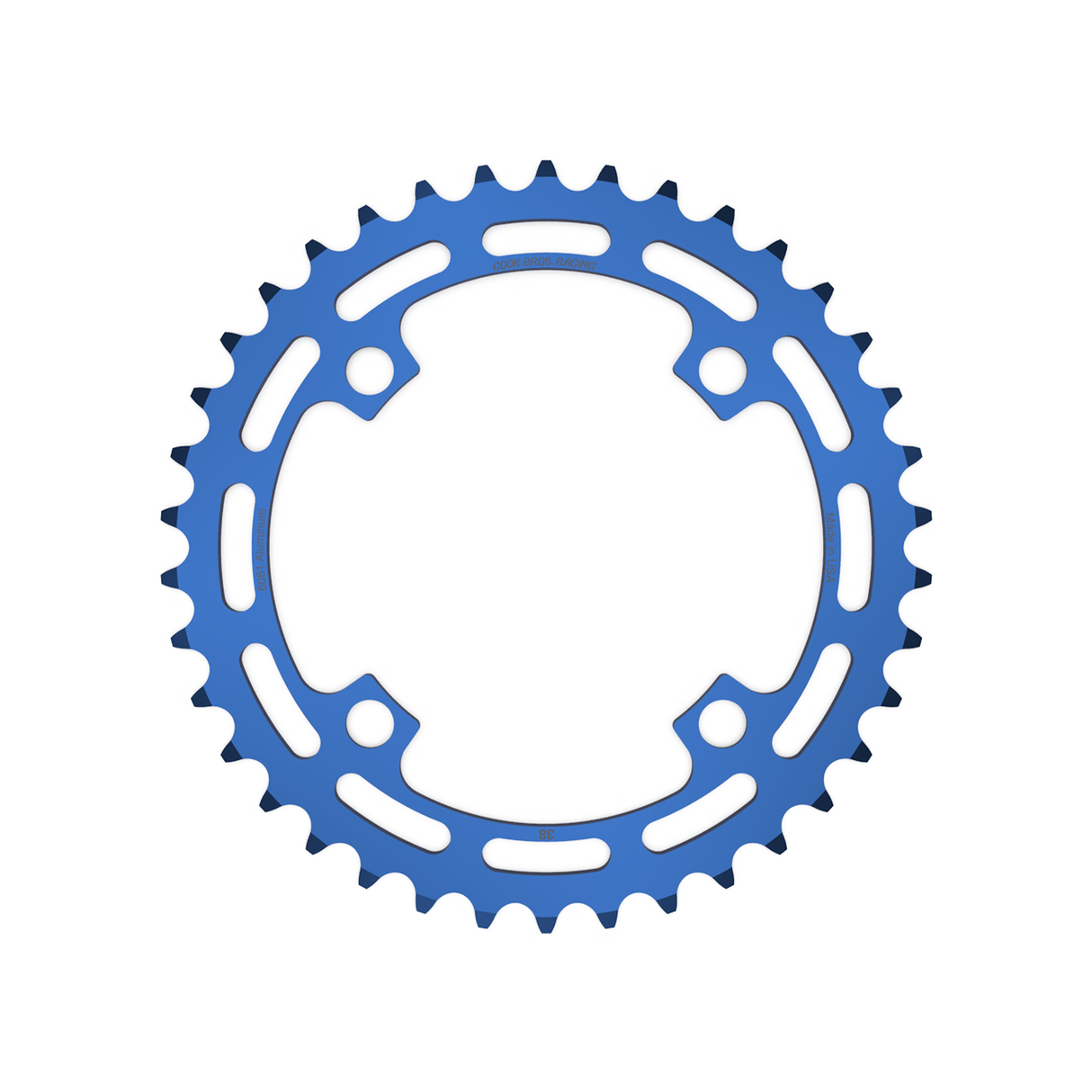 Cook Bros Racing Chainrings Drivetrain CB-CR21AL33238-BL