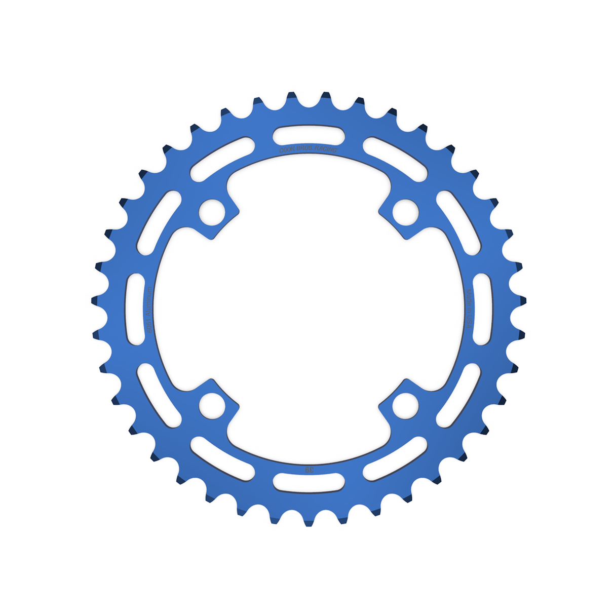 Cook Bros Racing Chainrings Drivetrain CB-CR21AL33238-BL