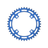 Cook Bros Racing Chainrings Drivetrain CB-CR21AL33238-BL