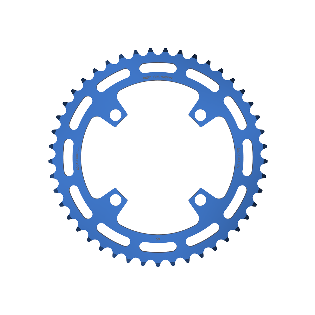 Cook Bros Racing Chainrings Drivetrain CB-CR21AL33238-BL