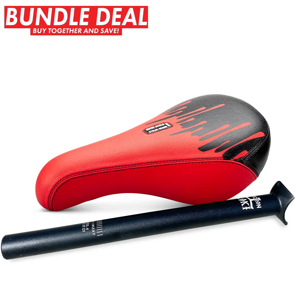 BUNDLE: DRIPPY REDRUM PIVOTAL SEAT & 150 or 300MM POST Bicycle Groupsets S722-757