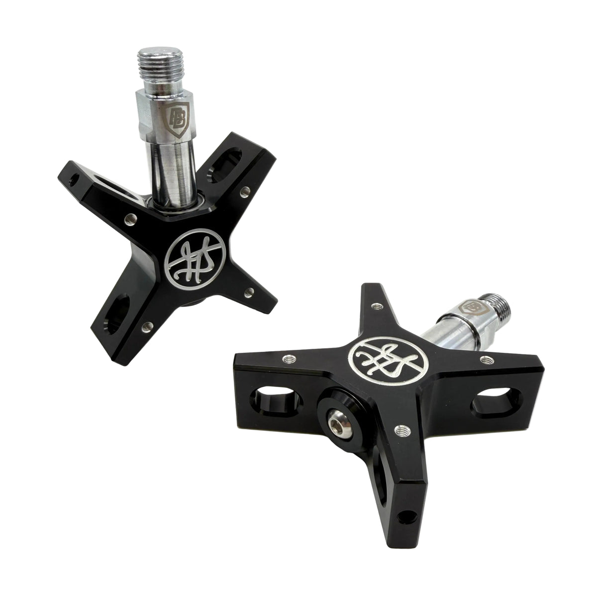 GARY TURNER GT X BILLET BMX ROUND PEDAL CENTER SET GEN 2