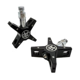 GARY TURNER GT X BILLET BMX ROUND PEDAL CENTER SET GEN 2