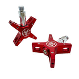 GARY TURNER GT X BILLET BMX ROUND PEDAL CENTER SET GEN 2