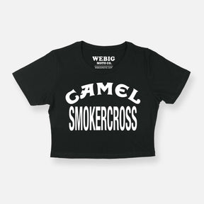 WOMEN'S CAMEL RACE CROP TEE CROP TOPS WWO11838S