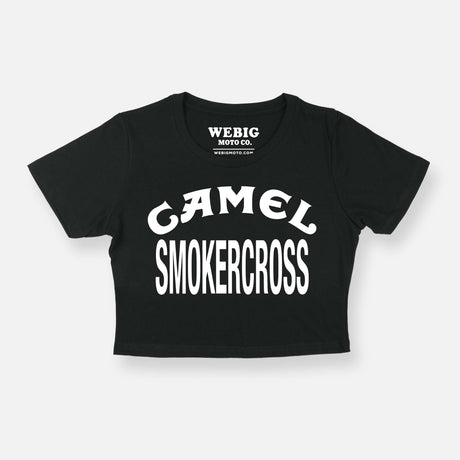 WOMEN'S CAMEL RACE CROP TEE CROP TOPS WWO11838S