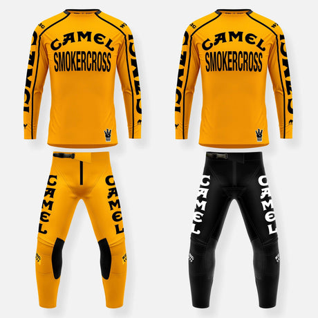 CAMEL SMOKERCROSS RACE JERSEY YELLOW MOTO JERSEY WCA11589S
