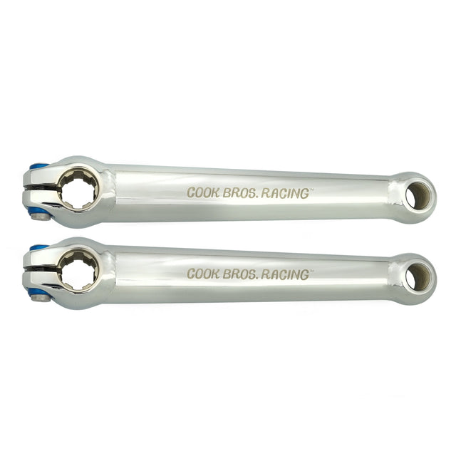 Cook Bros Racing Chromo "Dogbone" Crankset Drivetrain CB-CK23ST170-CH