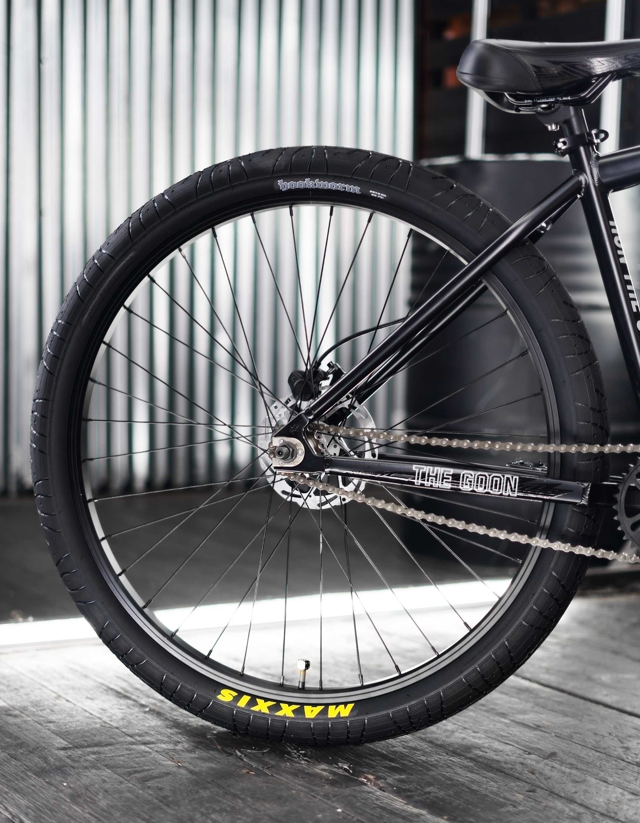 Throne Cycles Goon 29 inch wheelie bike in black, a budget pick at Billet BMX