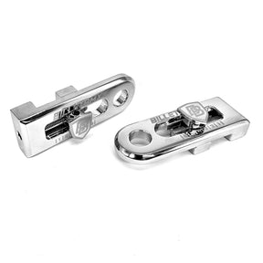 BILLET BMX CHAIN TENSIONERS 3/8" 10mm AXLE PAIR CHAIN TENSIONERS BIL-TENSIONER-38-RED