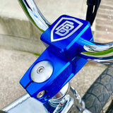 BILLET BMX SHIELD TOP LOAD STEM 53MM CLASSIC SERIES STEMS BIL-STEM-53-SHIELD-RED