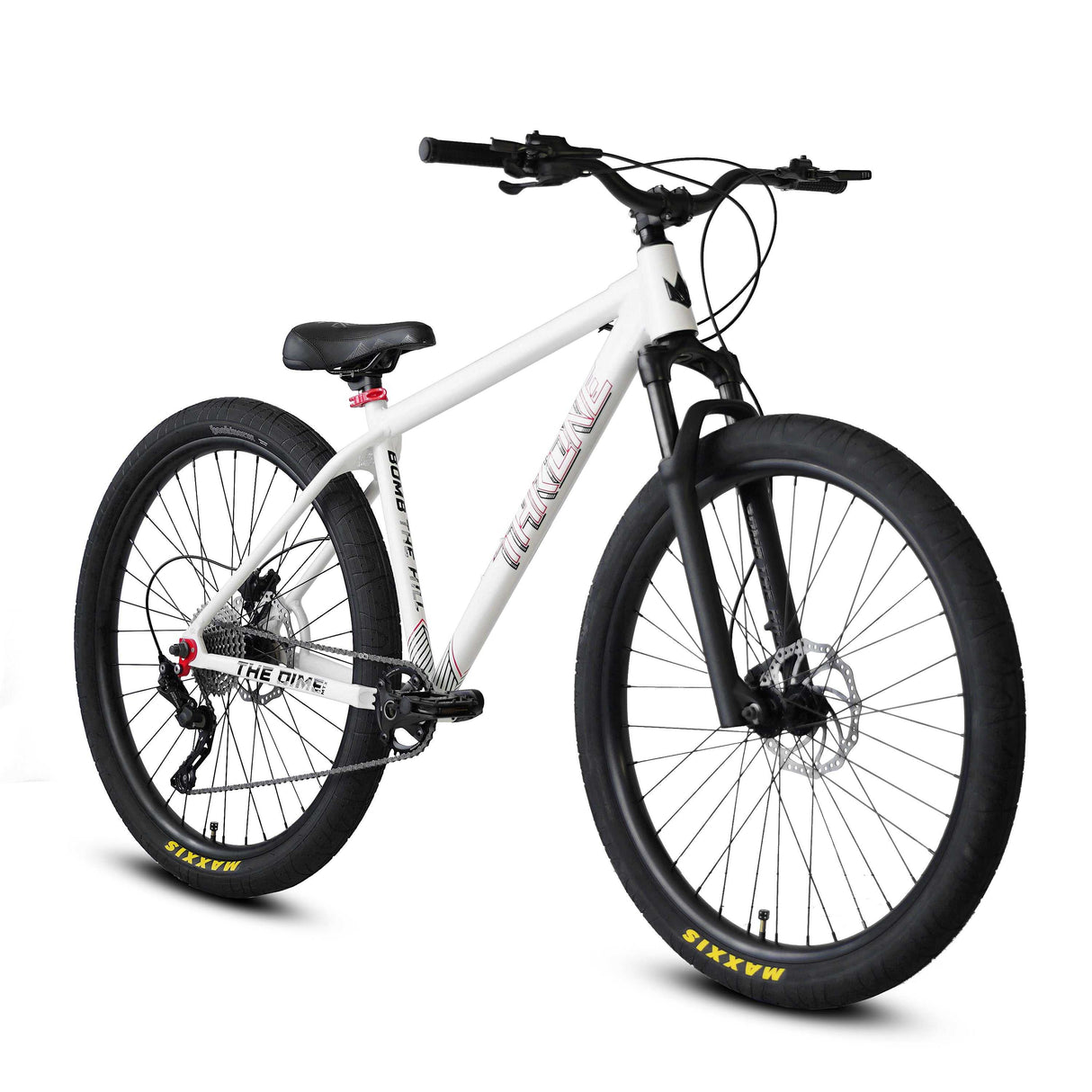 The Dime MTX-White Savage Bicycles The Dime-White