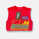 WOMENS DIESEL POWER GORDON CROP TEE SIZE SMALL TEES WWO12697S