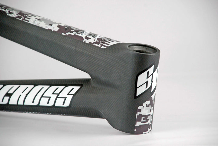 Supercross BMX | ENVY BLK 2 - Carbon Fiber BMX Race Frame Frames EB2-JNR-GCS