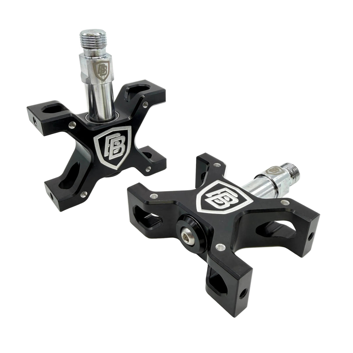 BILLET BMX PRO SERIES SQUARE PEDAL CENTER SET GEN 2