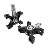 BILLET BMX PRO SERIES SQUARE PEDAL CENTER SET GEN 2
