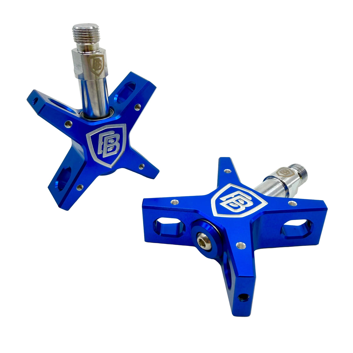 BILLET BMX PRO SERIES ROUND PEDAL CENTER SET GEN 2