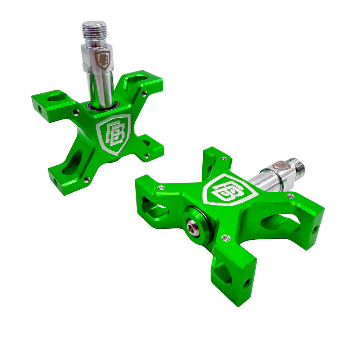 BILLET BMX PRO SERIES SQUARE PEDAL CENTER SET GEN 2