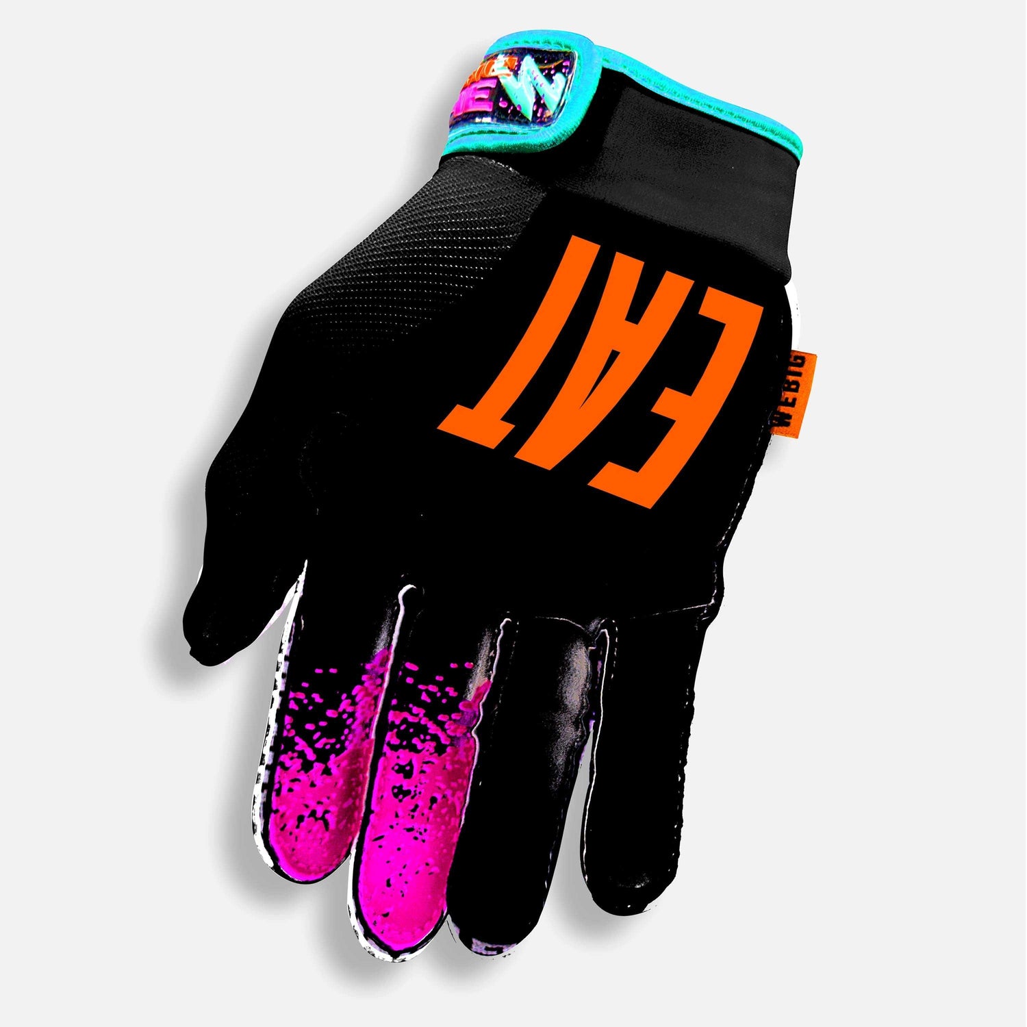 90's VINTAGE EAT SHIT GLOVES MIAMI MINT GLOVES W'S13006S