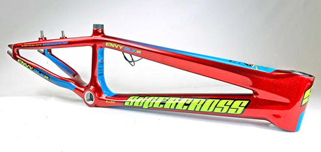 Supercross BMX | ENVY BLK 2 - Carbon Fiber BMX Race Frame Frames EB2-JNR-GCS