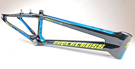 Supercross BMX | ENVY BLK 2 - Carbon Fiber BMX Race Frame Frames EB2-JNR-GCS