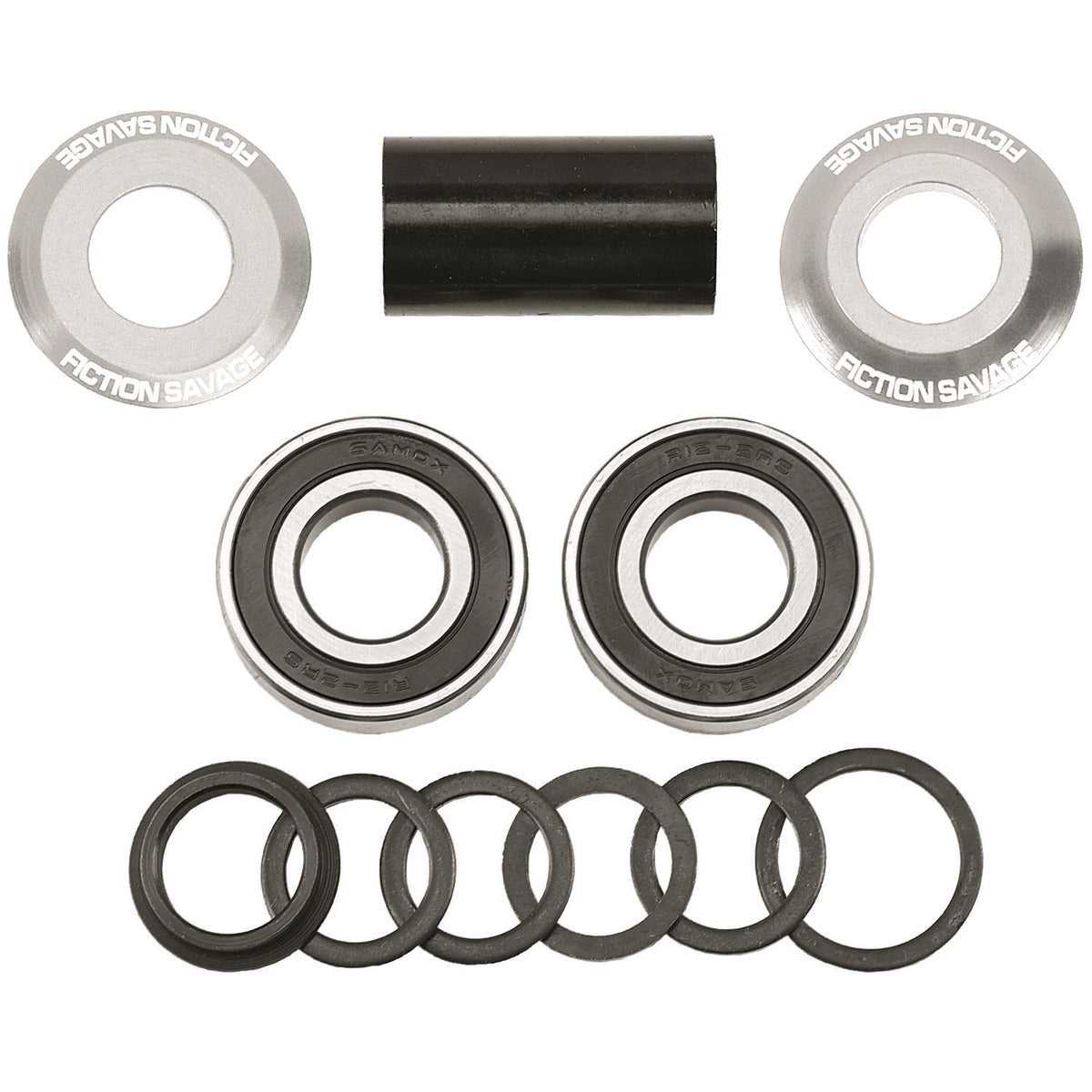 SAVAGE MID BOTTOM BRACKET 19MM & 22MM Bicycle Bottom Brackets S2625