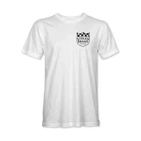 FAST BIKE WHITE TEE Shirts & Tops S3906