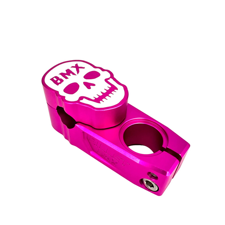 BILLET BMX SKULL TOP LOAD STEM 57MM COLLECTOR SERIES STEMS BIL-STEM-57-SKULL-RED